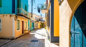 Kleurrijk Lefkas-Stad