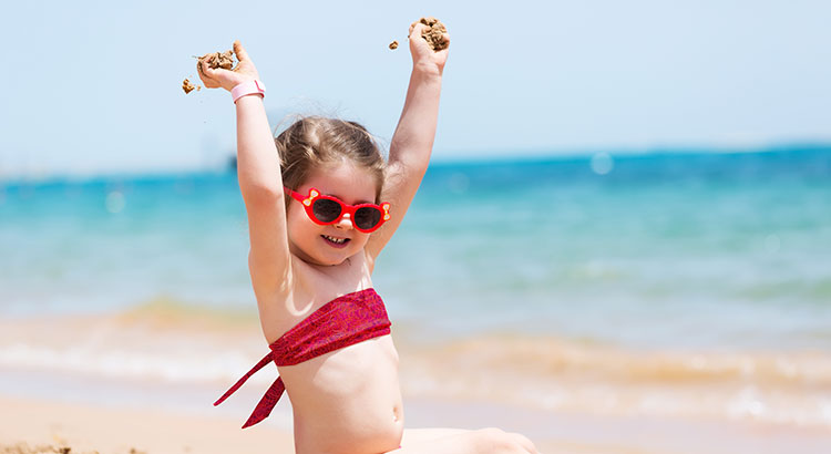 Zonvakantie met kinderen
