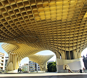 Stedentrip Sevilla met kinderen: metropol Parasol