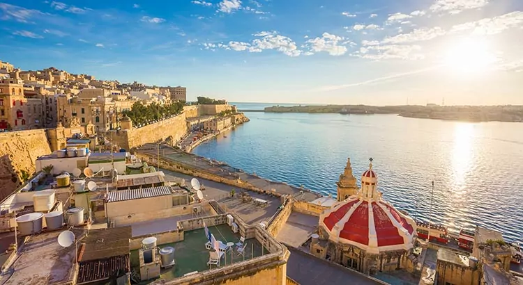 Valletta, hoofdstad van Malta
