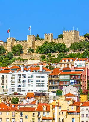 Bezienswaardigheden Lissabon, Sao Jorge Kasteel