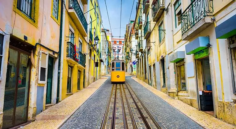 Bezienswaardigheden Lissabon - tram