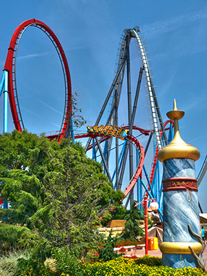 PortAventura World in Salou, Dragon Khan