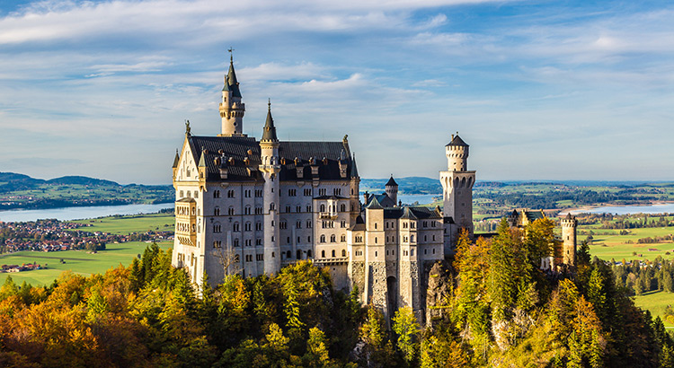 Duitse bestemmingen: Neuschwanstein