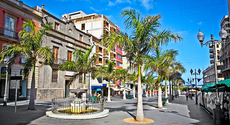 Santa Cruz, de hoofdstad van de Canarische Eilanden