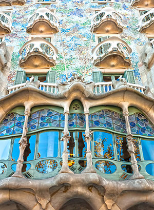 Antoni Gaudi, Barcelona: gebouwen