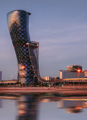 bezienswaardigheden abu dhabi: Capital Gate