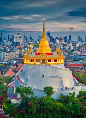 Tempels Bangkok: Wat Saket