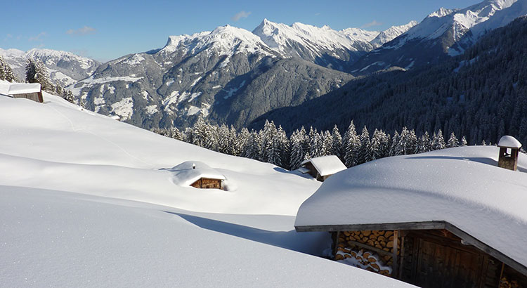 Wintersport in Zwitserland