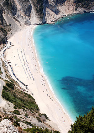 Vakantie Kefalonia: Myrtos Beach