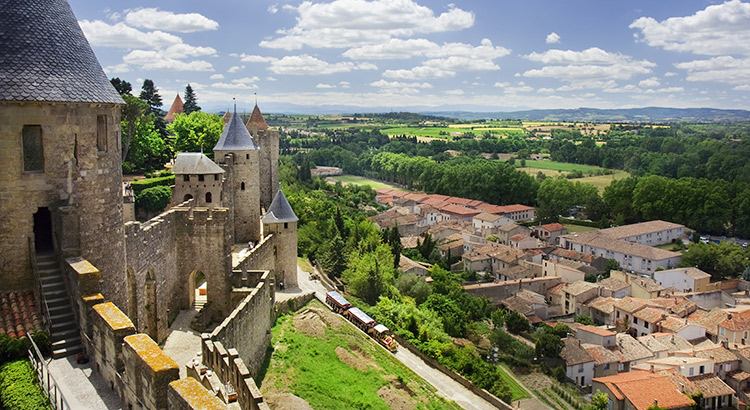 Carcassonne, een indrukwekkende vestingstad in Zuid-Frankrijk