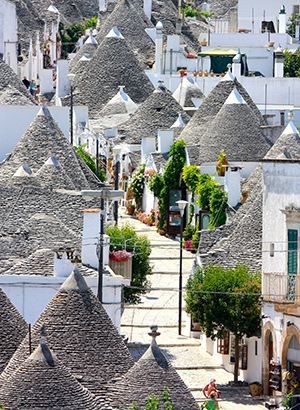 Italië voor natuurliefhebbers: Trulli