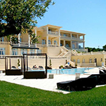Mooiste stranden Zakynthos: Porto Limnionas Beach, Mabely Grand Hotel