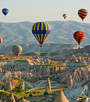 Mooiste vakantiebestemmingen voor een huwelijksaanzoek: Cappadocië