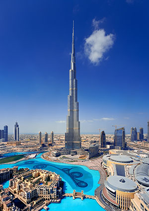 Record brekend Dubai: Burj Khalifa