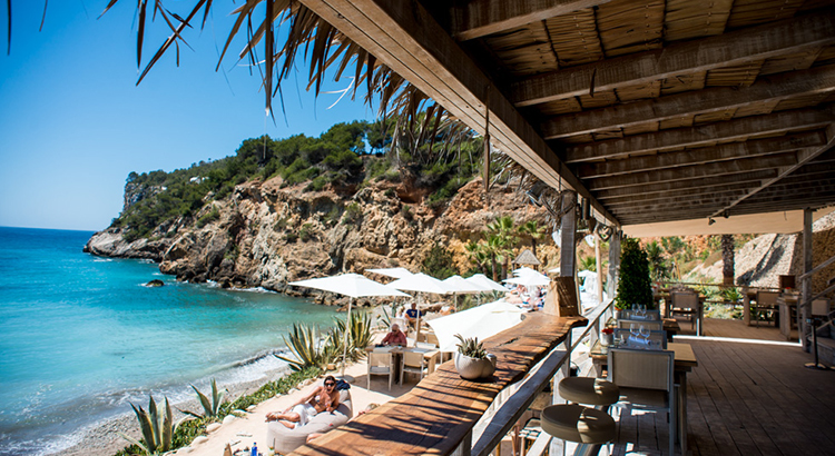 Beachclubs op Ibiza