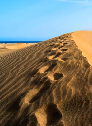 Mooiste stranden Spanje: Dunas de Maspalomas, Gran Canaria