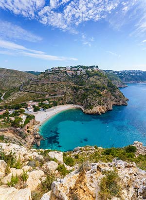 Mooiste stranden Spanje: Playa Granadella, Costa Blanca