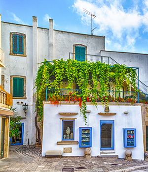 Otranto, middeleeuws dorp in Otranto