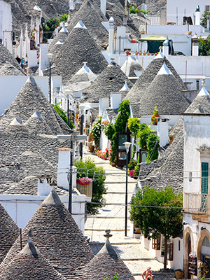 Trulli in Alberobello, Puglia