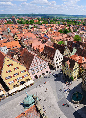 Rothenburg ob der Tauber: Marktplatz