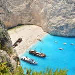 Scheepswrak Zakynthos op Navagio Beach