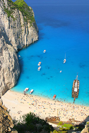 Scheepswrak Zakynthos, Navagio Beach