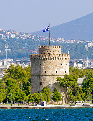 Stedentrip Thessaloniki, witte toren