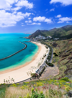 Strandbestemmingen Europa: Tenerife