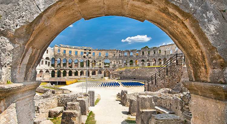 Vakantie Pula, Kroatië