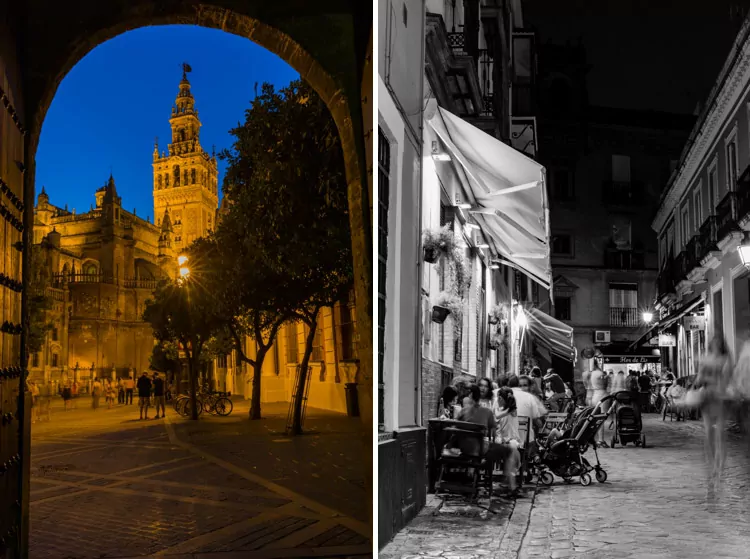Fotospots Sevilla: avondfotografie
