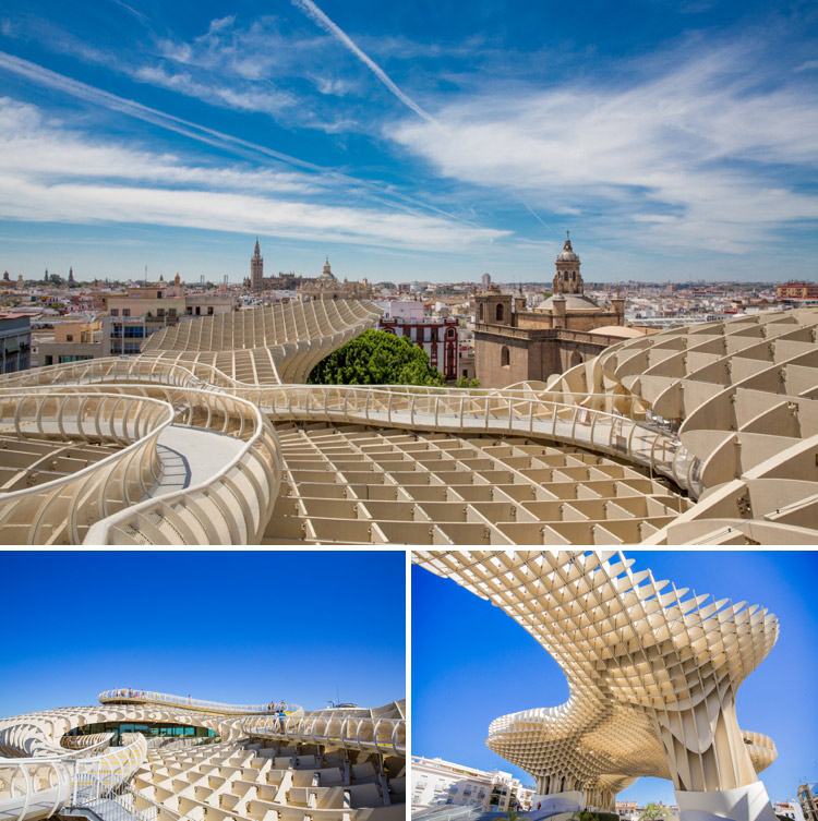 Fotospots Sevilla: Metropol Parasol