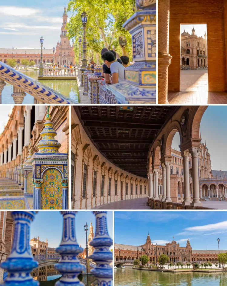 Fotospots Sevilla, Plaza de Espana