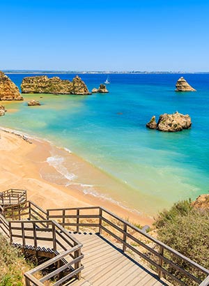 Strandbestemmingen Europa: Algarve