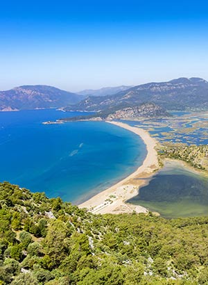 Strandbestemmingen Europa: Dalyan