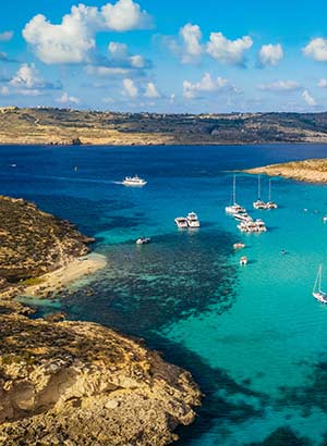 Mooiste stranden Malta: Blue Lagoon