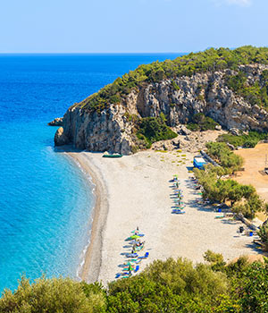 Vakantie Samos, stranden