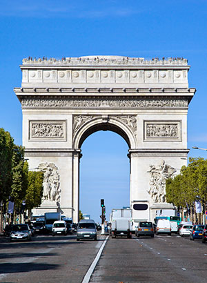 Bezienswaardigheden Parijs: Arc de Triomphe