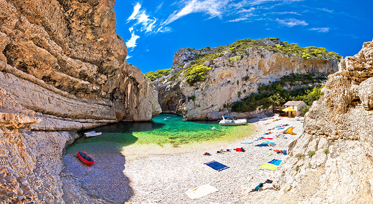 Mooiste stranden Kroatië