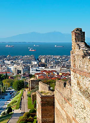 Nazomeren in Griekenland: Thessaloniki