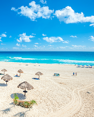 Cancún strand