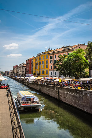 48 uur in Milaan: Naviglio grande