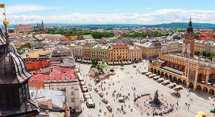Bezienswaardigheden Krakau: Grote Markt
