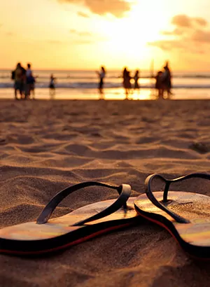 Doen op Bali: zonsondergang Seminyak