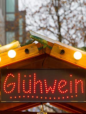 Duitse kerstmarkten: glühwein