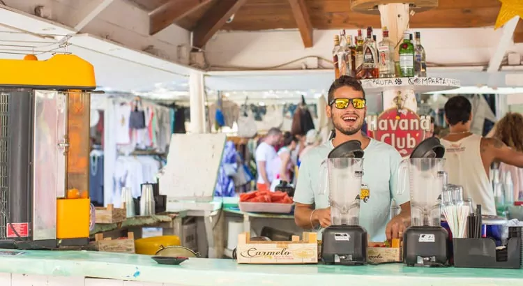 Las Dalias, dé hippiemarkt van Ibiza