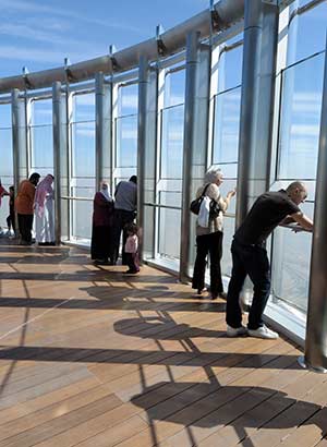 Platform op Burj Khalifa, Dubai