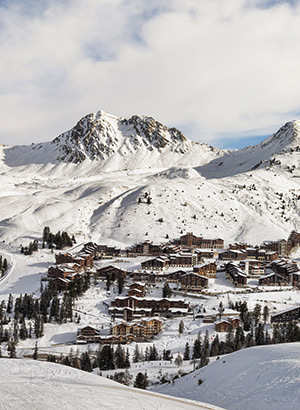 Wintersportgebieden beginners: La Plagne