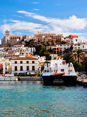 Mooiste steden op Spaanse eilanden, Ibiza-Stad