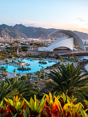 Mooiste steden op Spaanse eilanden, Santa Cruz de Tenerife